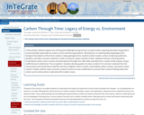 Carbon Through Time: Legacy of Energy vs. Environment