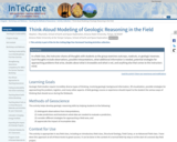 Think-Aloud Modeling of Geologic Reasoning in the Field
