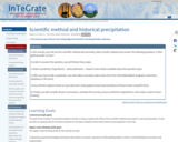 Scientific method and historical precipitation