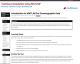 Introduction to MATLAB for Oceanographic Data