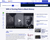 1895: A Turning Point in Black History