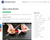Make a Straw Rocket