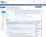 Carbon Calculator Activity