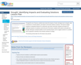 Drought: Identifying Impacts and Evaluating Solutions Lesson Plan
