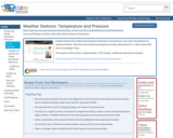 Weather Stations: Temperature and Pressure