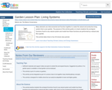 Garden Lesson Plan: Living Systems