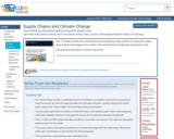 Supply Chains and Climate Change
