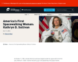 America's First Space Walking Woman