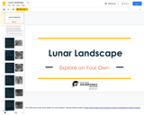 Lunar Explorer Training: Lunar Landscape
