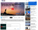 Air and Space Live Chat: Earth Day and Light Pollution
