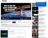 Smithsonian Science Starter: How to Spot the Space Station from Your Backyard - ISS Science (Randy Bresnik)