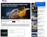 What's New in Aerospace: Emirates Mars Mission Hope Probe