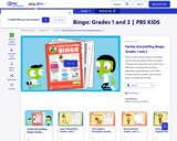 Family Storytelling Bingo: Grades 1 and 2
