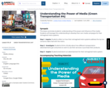 Understanding the Power of Media (Green Transportation #4)