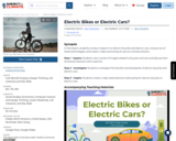 Electric Bikes or Electric Cars?