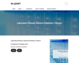 Laboratory Manual: General Chemistry I Honors