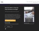 Business Math: A Step-by-Step Handbook Abridged