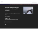 Designed to Align: Creating Intentional and Accessible Curricula