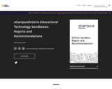 eCampusOntario Educational Technology Sandboxes: Reports and Recommendations