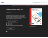 Financial Math - Math 1175