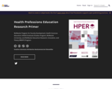 Health Professions Education Research Primer