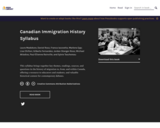 Canadian Immigration History Syllabus