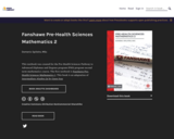 Fanshawe Pre-Health Sciences Mathematics 2