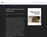 English Literature: Victorians and Moderns