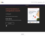 Critical foundations in undergraduate research