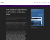 UNMANNED VEHICLE SYSTEMS & OPERATIONS ON AIR, SEA, LAND