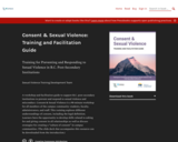 Consent &amp; Sexual Violence: Training and Facilitation Guide