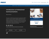 Introduction to Professional Communications