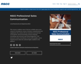 NSCC Professional Sales Communication