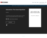 Education: The Great Equalizer