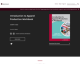 Introduction to Apparel Production Workbook