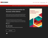 Business Communication for Success: GVSU Edition