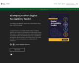 eCampusOntario's Digital Accessibility Toolkit