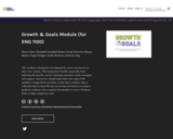 Growth & Goals Module (for ENG 1100)