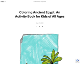 Coloring Ancient Egypt: An Activity Book for All Ages