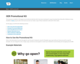 OER Promotional Kit