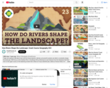 How Rivers Shape the Landscape: Crash Course Geography #23