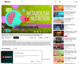 Metabolism & Nutrition, Part 2: Crash Course Anatomy & Physiology #37