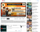 Arts and Letters of the Harlem Renaissance: Crash Course Black American History #26