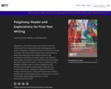 Polyphony: Reader and Explorations for First-Year Writing