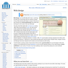 Web design at Wikiversity