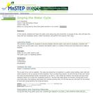 Singing the Water Cycle