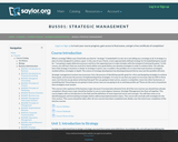 Strategic Management (Business 501)