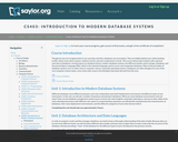 Introduction to Modern Database Systems