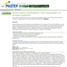 Green Space Investigation: From Observation to Testable Questions