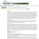 Irregular Shaped Object Lab Test